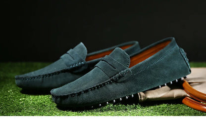 Chaussures homme 38–50 – Chaussures décontractées en cuir véritable – Mocassins tendance pour homme – Slip-on, chaussures plates pour conduite🚚 Livraison rapide en 8 à 12 jours ouvrés depuis la France FelizShop