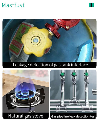 Détecteur de Fuite de Gaz Portable MASTFUYI – Alarme Sonore & Lumineuse FelizShop