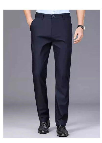 Pantalon Homme Stretch Noir – Style Smart Casual | Bureau & Quotidien
Tailles : 30 à 38 (EU)
Matière : tissu stretch confortable, séchage rapide
Coupe : droite, ajustée sans être trop serrée
Saison : printemps et aut FelizShop