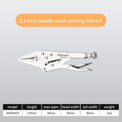 Pince-étau AMR – Mâchoires Courbes et Long Nez Multifonction FelizShop