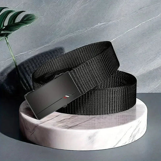 Ceinture Homme Sport & Loisir – Boucle Automatique à Dégagement Rapide | Sans Trous & Ultra Résistante🚚 Livraison rapide en 8 à 12 jours ouvrés depuis la France FelizShop