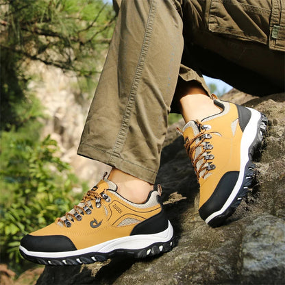 Chaussures Décontractées Homme en Cuir – Sneakers Légères Style Tennis | Printemps, Automne, Hiver FelizShop