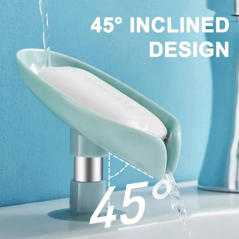 Porte-Savon Feuille avec Drain – Support Ventouse Éponge & Savon | Égouttoir Design pour Salle de Bain ou Cuisine
.Livraison rapide et sécurisée FelizShop