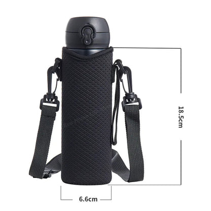 Housse isotherme en néoprène avec sangle — Étui portable pour bouteille d’eau 500 ml — Accessoire camping et sac à gourde sous vide
🚚 Livraison rapide en 8 à 12 jours ouvrés depuis la France FelizShop