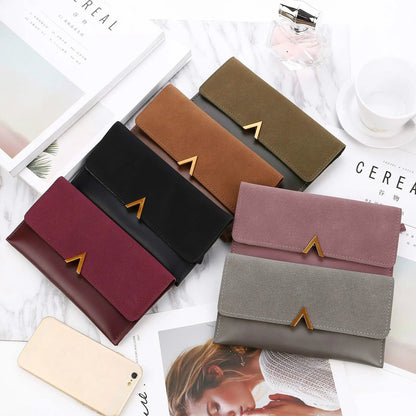 Portefeuille Femme Cuir 2023 – Pochette Enveloppe Chic, Porte-Monnaie & Cartes🚚Livraison rapide gratuite et sécurisée FelizShop