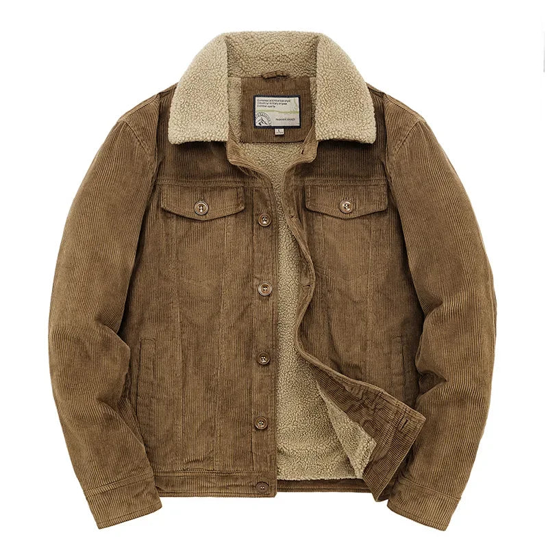 Blouson Homme Hiver – Velours Côtelé, Doublure Polaire & Coupe Décontractée
🚚Livraison rapide gratuite et sécurisée FelizShop