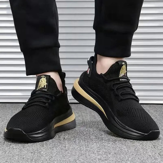 Baskets Homme Été 2025 – Sneakers Noires à Bout Rond | Chaussures Respirantes Tendance Printemps/Été
🚚 Livraison rapide en 8 à 12 jours ouvrés depuis la France FelizShop