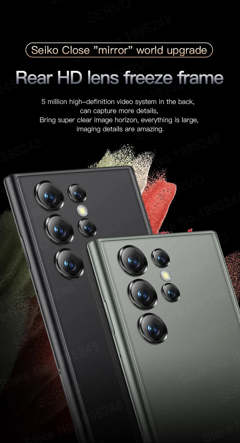 Smartphone mini original SERVO S24 – Téléphone portable 4G Android 10.0 avec reconnaissance faciale, GPS, écran 3", 2 Go RAM / 16 Go ROM, batterie 2000 mAh.🚚Livraison gratuite rapide et sécurisé FR FelizShop