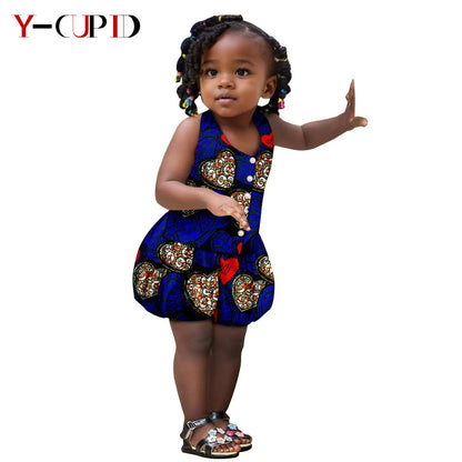 Ensemble Africain Bébé Fille – Top & Short FelizShop