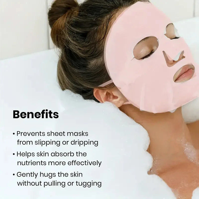 Masque en Silicone 3D Réutilisable – Couvre-Masque Anti-Évaporation pour Soins du Visage🚚 Livraison rapide en 8 à 12 jours ouvrés depuis la France FelizShop