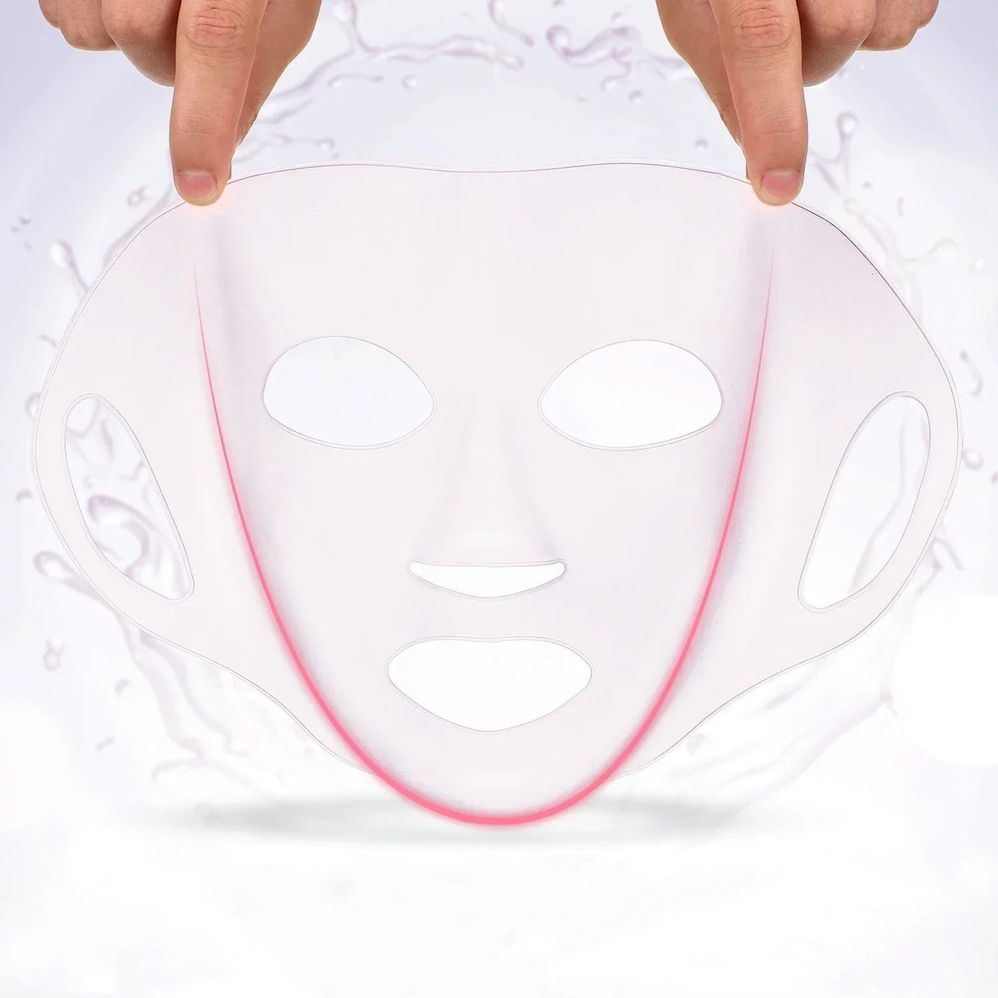 Masque Couvre-Visage en Silicone 3D – Réutilisable avec Attache Oreilles – Pour Booster l’Hydratation & les Soins🚚 Livraison rapide en 8 à 12 jours ouvrés depuis la France FelizShop