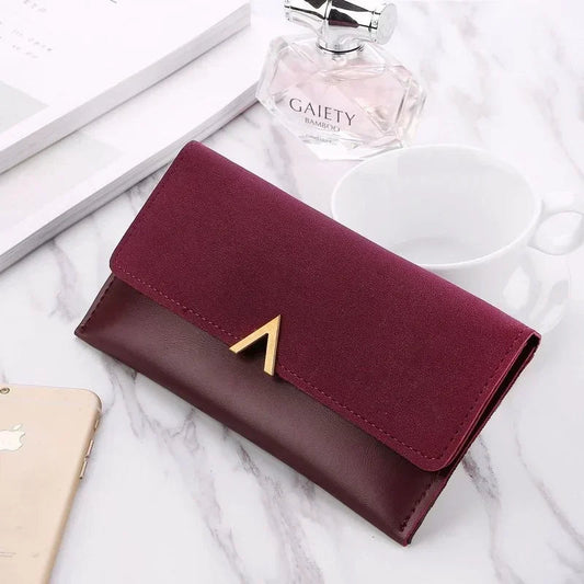 Portefeuille Femme Cuir 2023 – Pochette Enveloppe Chic, Porte-Monnaie & Cartes🚚Livraison rapide gratuite et sécurisée FelizShop