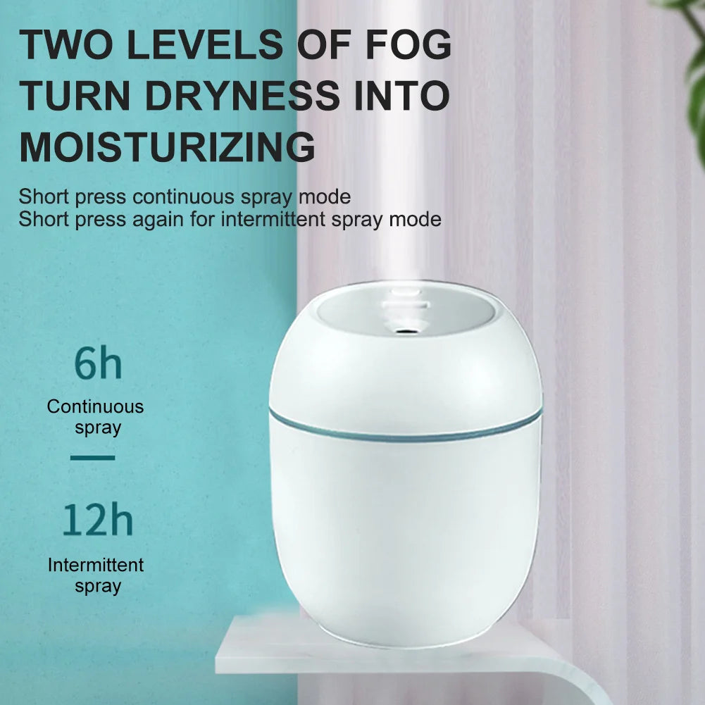USB Mini Air Humidifier Aroma Essential Oil Diffuser For Home Car Ultrasonic Mute Mist Maker Diffuser with LED Color Lamp 🚚 Livraison rapide en 8 à 12 jours ouvrés depuis la France FelizShop