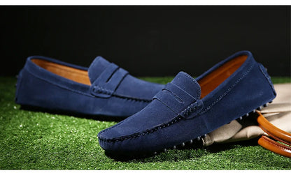 Chaussures homme 38–50 – Chaussures décontractées en cuir véritable – Mocassins tendance pour homme – Slip-on, chaussures plates pour conduite🚚 Livraison rapide en 8 à 12 jours ouvrés depuis la France FelizShop
