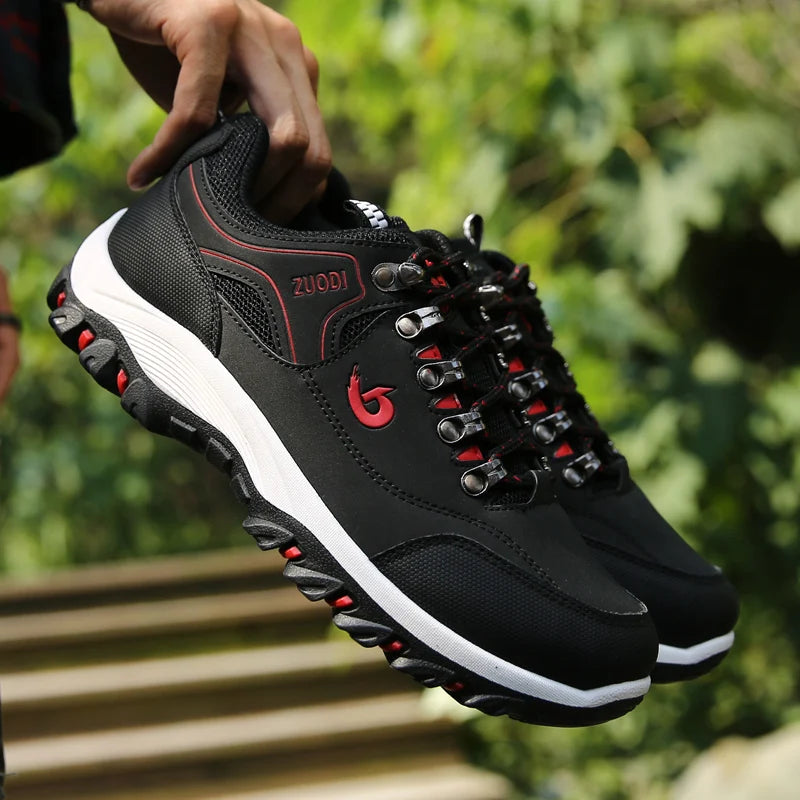 Chaussures Décontractées Homme en Cuir – Sneakers Légères Style Tennis | Printemps, Automne, Hiver FelizShop