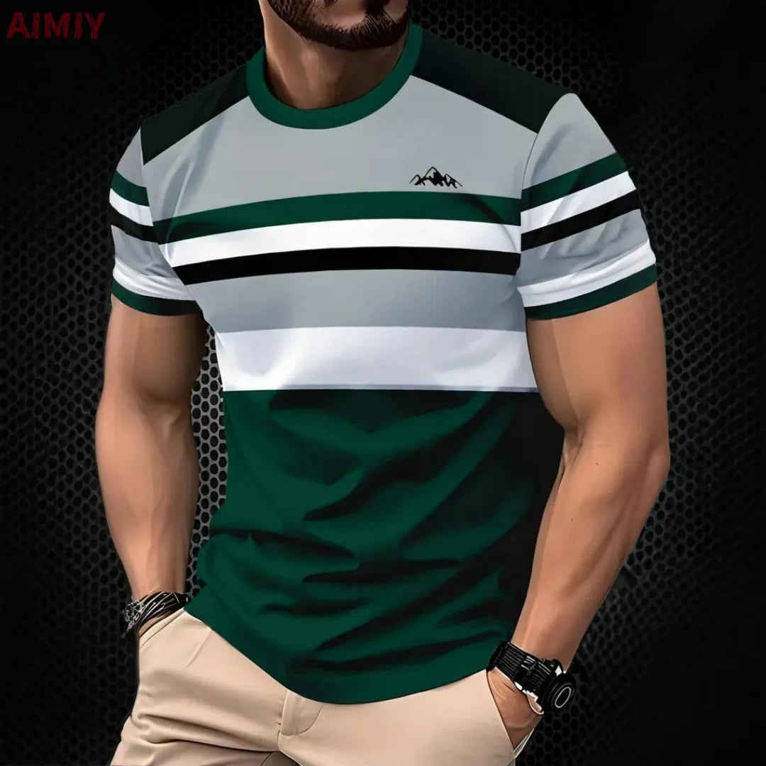 T-shirt Oversize Homme – Rayé & Décontracté
M à XXL – coupe large oversize
 coton mélangé respirant
 manches courtes, rayures imprimées
pour le printemps/été 🚚 Livraison rapide en 8 à 12 jours ouvrés depuis FelizShop