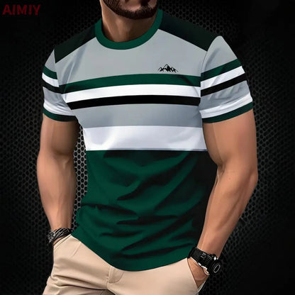 T-shirt Oversize Homme – Rayé & Décontracté
M à XXL – coupe large oversize
 coton mélangé respirant
 manches courtes, rayures imprimées
pour le printemps/été 🚚 Livraison rapide en 8 à 12 jours ouvrés depuis FelizShop