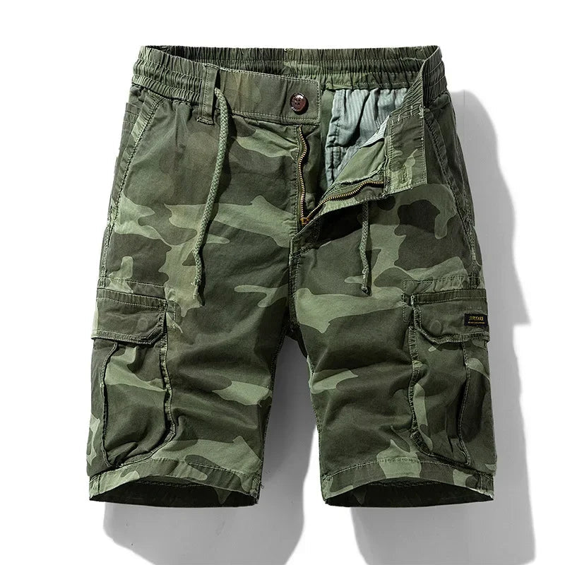 Cargo Shorts Men Spring Summer Breeches Cotton Bermuda Camouflage Denim Casual Multi-Pocket Pants Clothing Men’s Cargo Short 🚚 Livraison rapide en 8 à 12 jours ouvrés depuis la France FelizShop