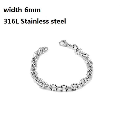 Bracelet Chaîne Cubaine en Acier Inoxydable 316L – Style Figaro Unisexe – Bijou Vintage & Tendance🚚 Livraison rapide en 8 à 12 jours ouvrés depuis la France FelizShop