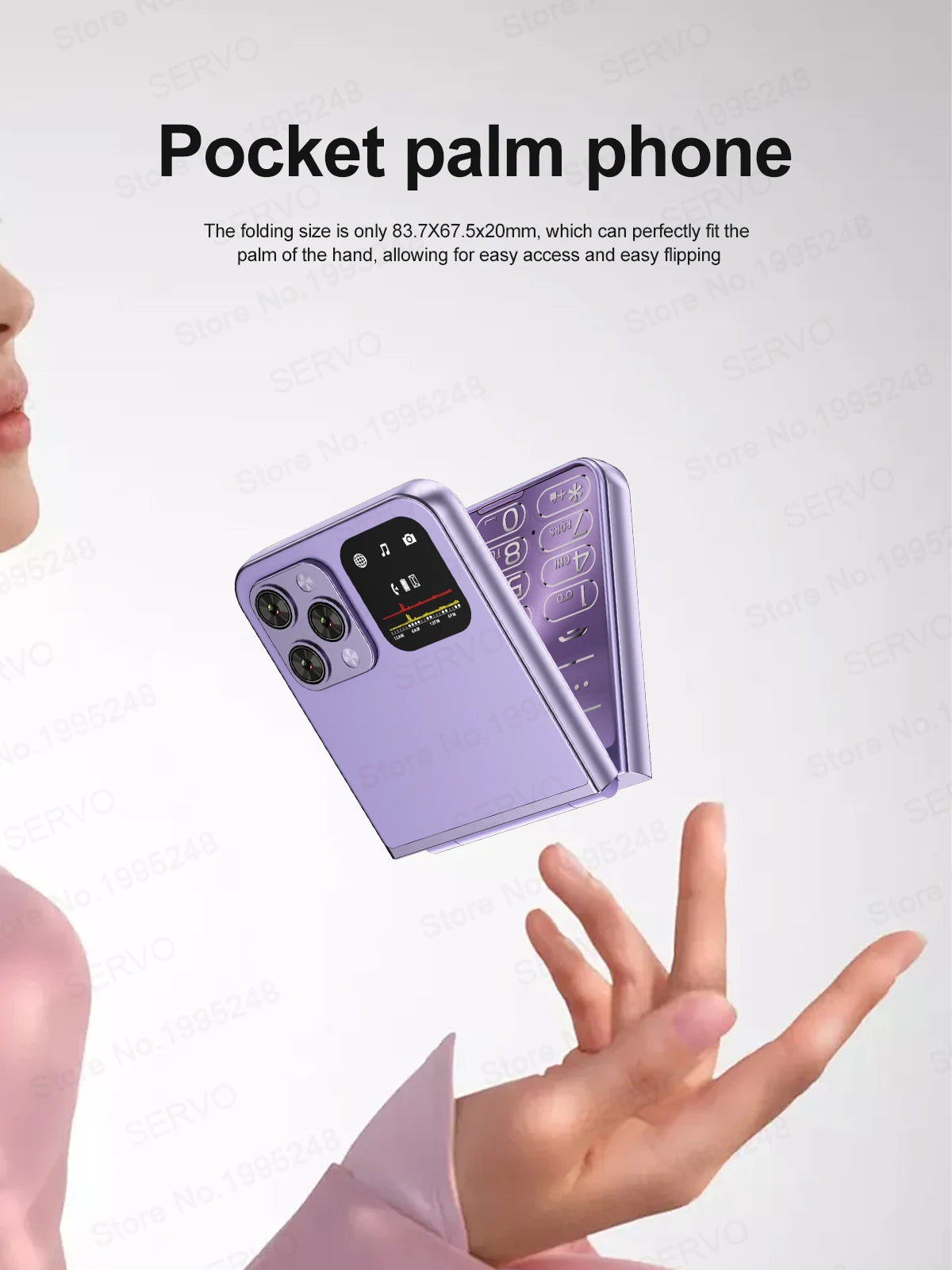 SERVO A70 PRO – Téléphone à Clapet 3G Double SIM avec Radio, Flash & Plus !
🚚Livraison gratuite rapide et sécurisé FR - FelizShop