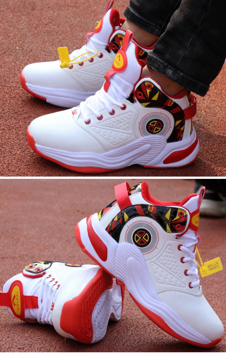 Chaussures de Basketball pour Homme – Baskets de Sport à Amorti, Confortables et Résistantes, Sneakers Jeunesse pour le Jeu et l’Entraînement🚚 Livraison rapide en 8 à 12 jours ouvrés depuis la France FelizShop