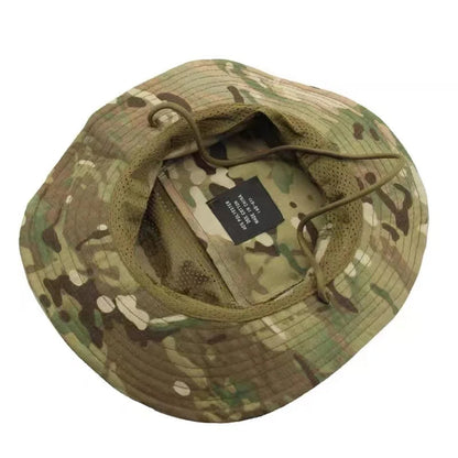 Nouvelle casquette 2025 camouflage tactique – Casquette de type Bonnie à poche carrée – Chapeau bob multicam pour la pêche, la randonnée et les activités de plein air – Protection solaire🚚 Livraison rapide FelizShop