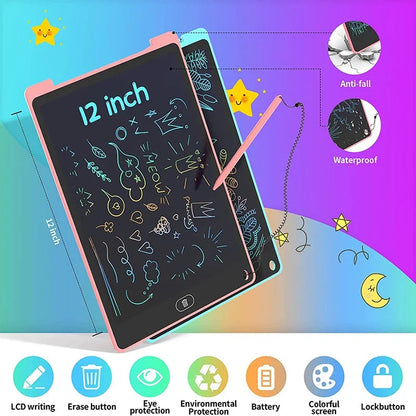 Tablette d’Écriture LCD 12” – Ardoise Électronique de Dessin & Notes | Jouet Digital pour Enfants Créatifs
🚚Livraison gratuite rapide et sécurisé FR FelizShop
