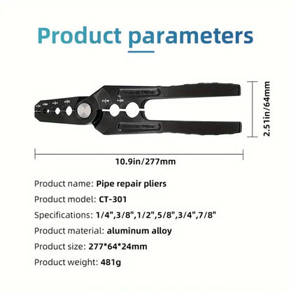 Pince CT-301 pour Tubes Cuivre – Outil Réfrigération & Réparation FelizShop