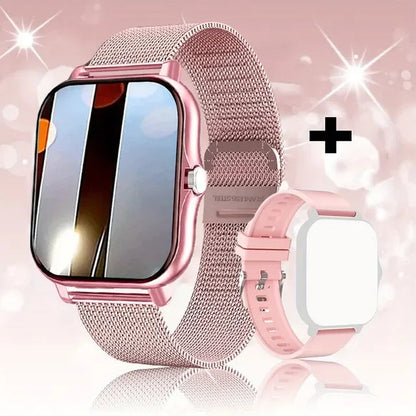 Montre connectée sport 1,83'' — Montre fitness, suivi santé, étanche, appels sans fil — Pour hommes et femmes — Compatible iOS, Xiaomi (2025)🚚 Livraison rapide en 8 à 12 jours ouvrés depuis la France FelizShop