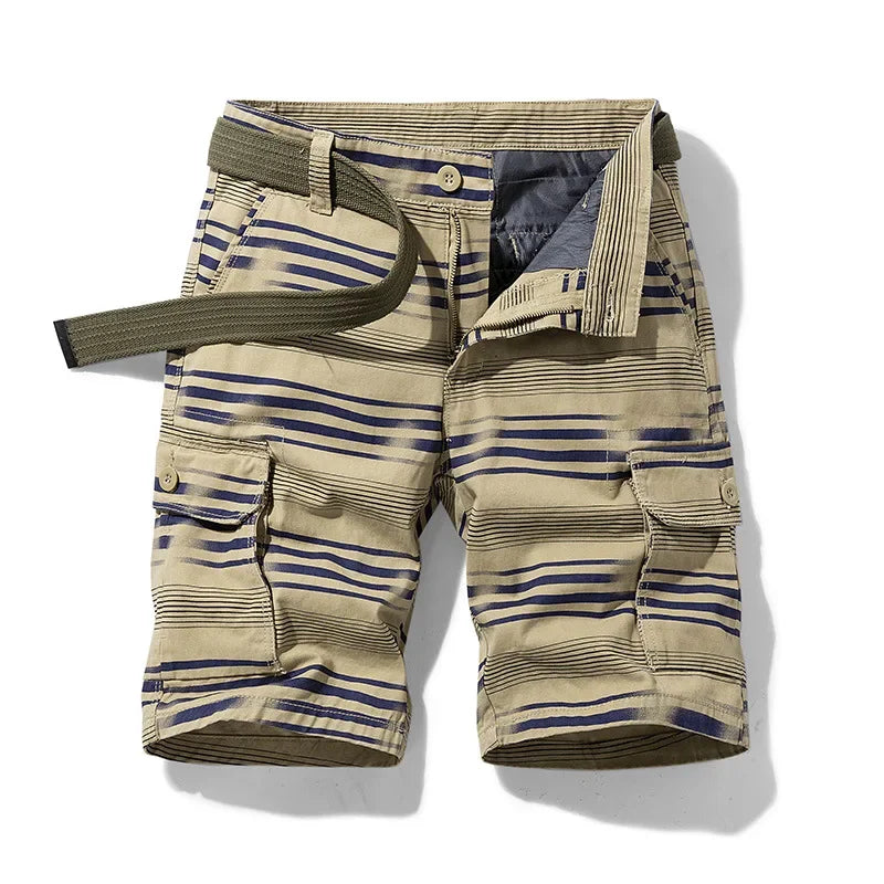Cargo Shorts Men Spring Summer Breeches Cotton Bermuda Camouflage Denim Casual Multi-Pocket Pants Clothing Men’s Cargo Short 🚚 Livraison rapide en 8 à 12 jours ouvrés depuis la France FelizShop