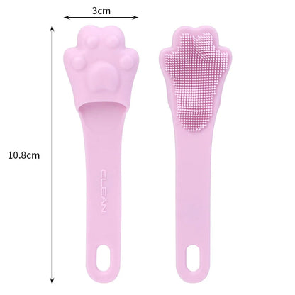 Soft Silicone Facial Cleansing Brush 2 in 1 Silicone Face Mask Brush & Face Scrubber For Exfoliating Massaging Remove Blackhead 🚚 Livraison rapide en 8 à 12 jours ouvrés depuis la France FelizShop