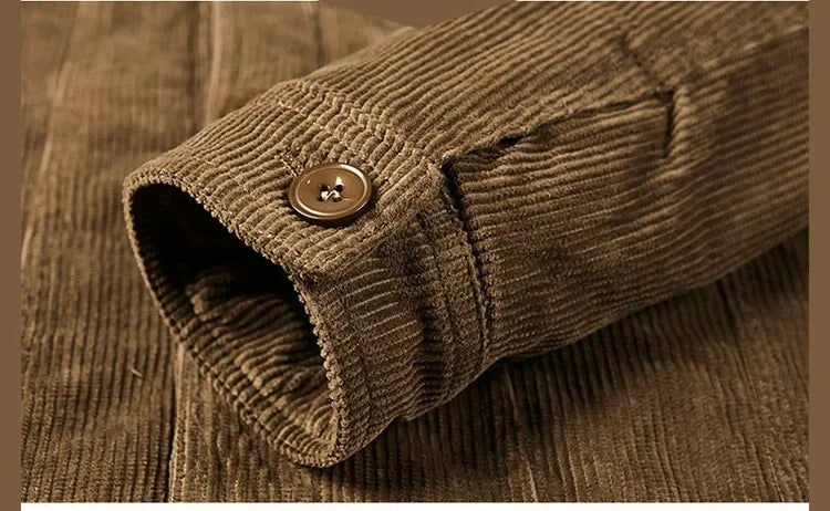Blouson Homme Hiver – Velours Côtelé, Doublure Polaire & Coupe Décontractée
🚚Livraison rapide gratuite et sécurisée FelizShop