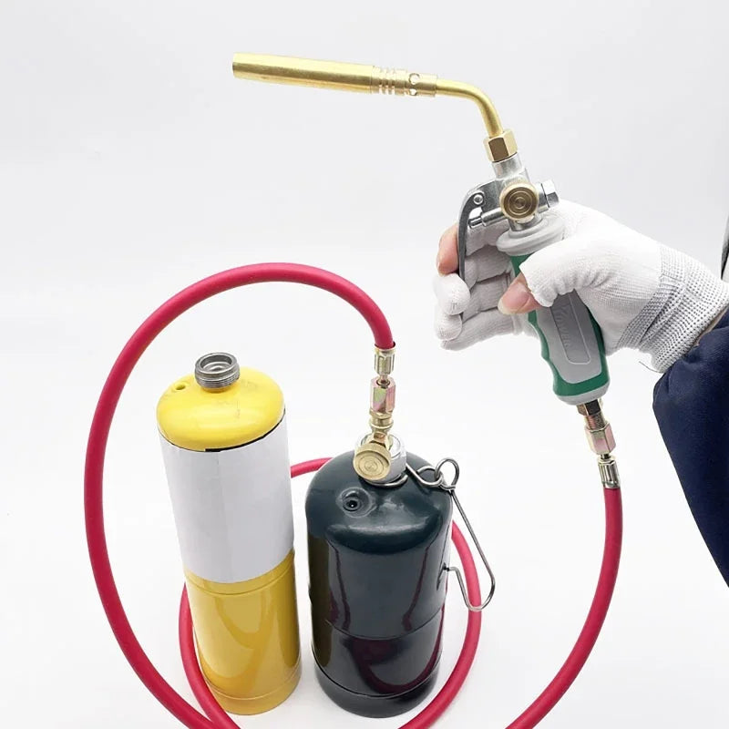 Chalumeau Propane Professionnel avec Double Interrupteur & Tuyau 1,6 m FelizShop