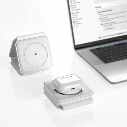 Chargeur magnétique sans fil 3-en-1 à charge rapide — Compatible iPhone 16, 15, 14 Pro Max, AirPods, Apple Watch — Support pliable pour téléphone portable
🚚 Livraison rapide en 8 à 12 jours ouvrés FelizShop