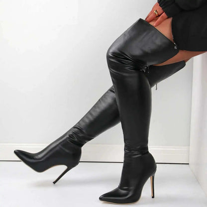 Cuissardes Femme Grande Taille (40-46) – Talons Hauts 11 cm – Fermeture Éclair à l’Arrière – Bottes Mode Élégantes et Tendance
🚚Livraison gratuite rapide et sécurisé FR - FelizShop