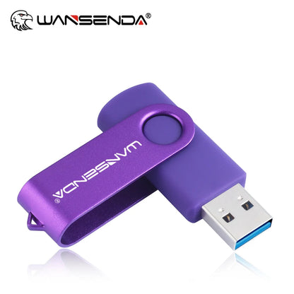 Clé USB 3.0 Métallique WANSENDA – 8Go à 256Go | Clé Pivotante Haute Vitesse & Durable 
🚚Livraison rapide gratuite et sécurisée FR FelizShop