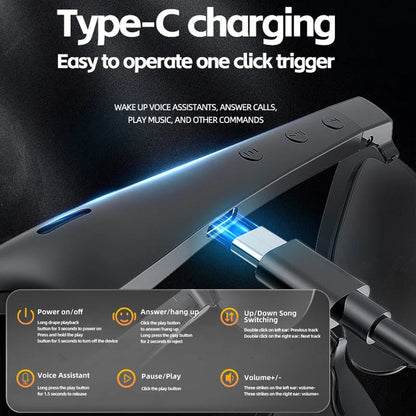 Lunettes Bluetooth Connectées – Casque Intégré Sans Fil – Pour Sport, Conduite & Appels Mains Libres 🚚 Livraison rapide en 8 à 12 jours ouvrés depuis la France ou nos entrepôts européens 🇫🇷
✨ Suivi du co FelizShop