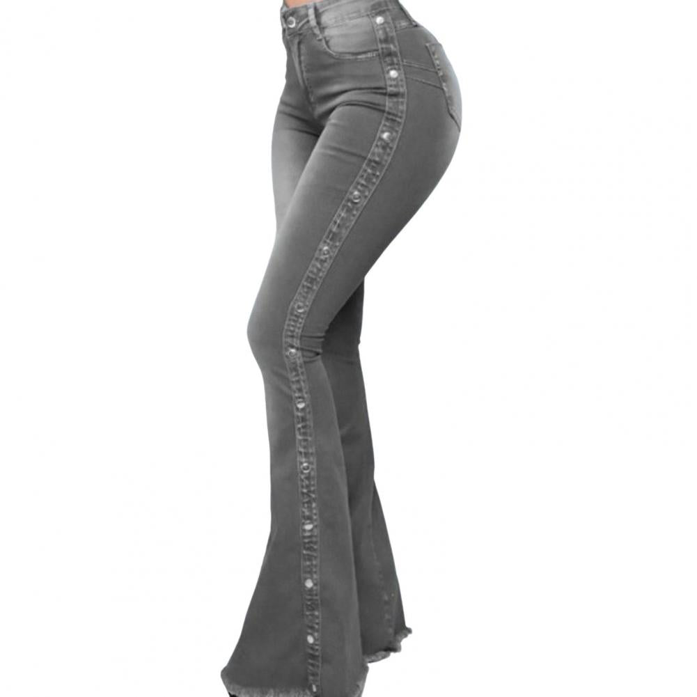 Mid Waisted Stretch Flare Jeans Women Denim Pants Wide Leg Butt-lifted Casual Korean Style Skinny Bell Bottom Pocket Trousers
🚚Livraison gratuite rapide et sécurisé FR FelizShop