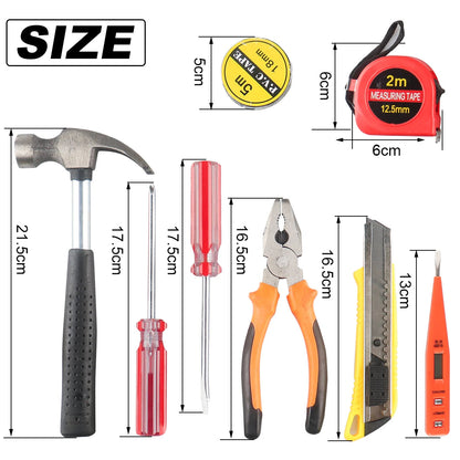Kit d’Outils 8/9/12/13 Pièces avec Mallette – Réparation Maison & Auto FelizShop