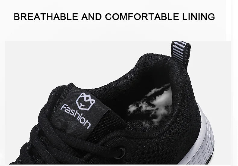 Baskets Femme 2024 – Sneakers à Semelle Épaisse, Chaussures de Sport Mode pour Printemps/Hiver, Idéales pour Courir ou au Quotidien 🚚 Livraison rapide en 8 à 12 jours ouvrés FelizShop