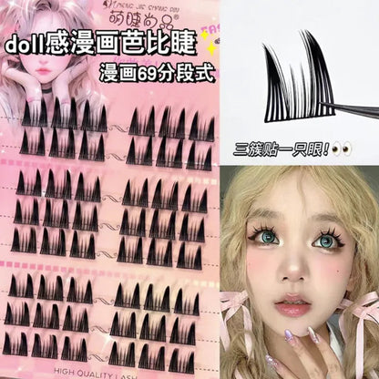 Faux-cils Segments Effet Fox Eyes – Regard Allongé & Naturel🚚Livraison gratuite rapide et sécurisé FR FelizShop