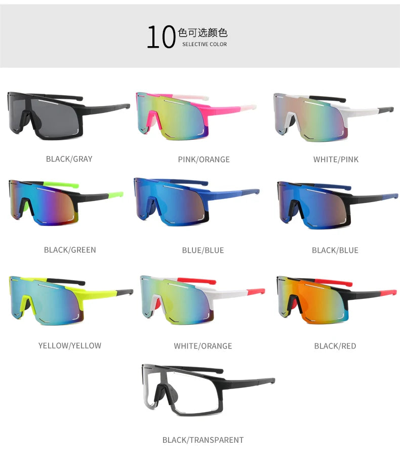 Lunettes de Cyclisme Polarisées – Anti-UV & Coupe-Vent – Pour Sport, Route & VTT🚚 Livraison rapide en 8 à 12 jours ouvrés depuis la France FelizShop