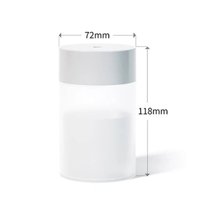 260ML USB Ultrasonic Air Humidifier LED Lamp Mini Essential Oil Diffuser Car Purifier Aroma Anion Mist Maker With Romantic Light (🚚 Livraison rapide en 8 à 12 jours ouvrés depuis la France FelizShop