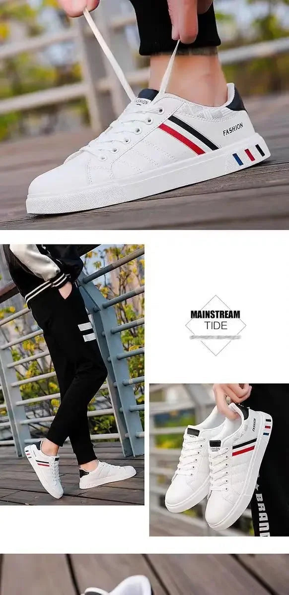 Baskets Décontractées Homme – Chaussures Plates en Similicuir Respirant, Légères et Confortables, Style Sport Chic, Coloris Blanc
🚚 Livraison rapide en 8 à 12 jours ouvrés depuis la France FelizShop