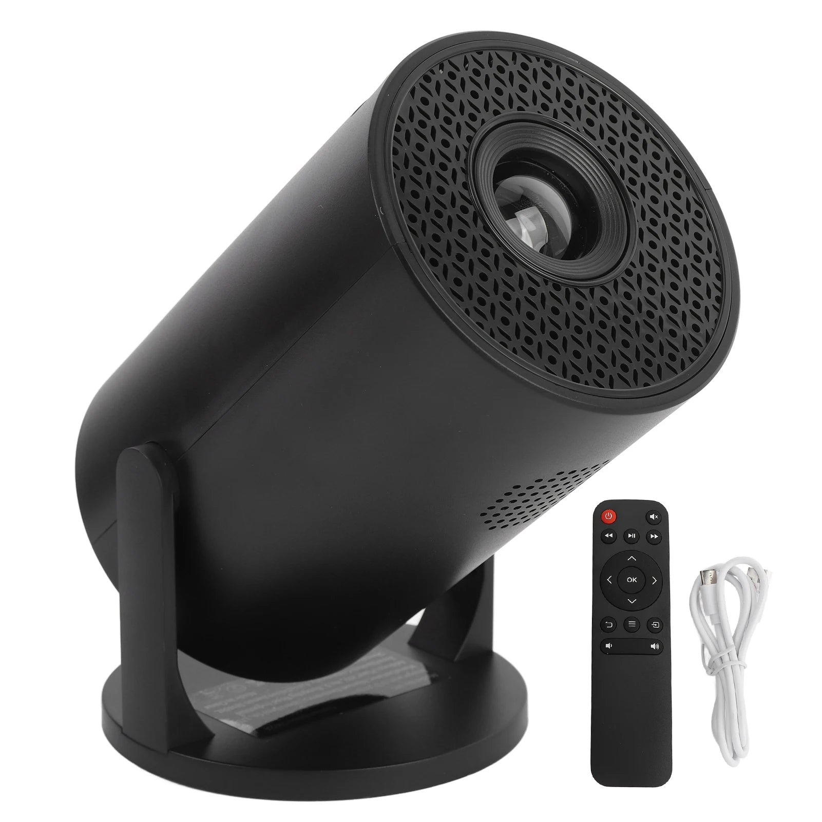 Mini Projecteur LED Noir – 8000 lumens, Compatible USB & TV Stick, Bluetooth et Wi-Fi Intégrés, Idéal pour Films, PC, Ordinateurs Portables et Smartphones🚚 Livraison rapide en 8 à 12 jours ouvrés depuis la France FelizShop