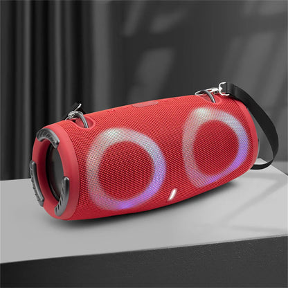 Enceinte Bluetooth Portable Étanche 100W – Son Puissant avec Lumières RGB Colorées, Subwoofer Sans Fil, Stéréo 360° Surround, TWS & Radio FM  🚚 Livraison rapide en 8 à 12 jours ouvrés depuis la France ou nos entr FelizShop