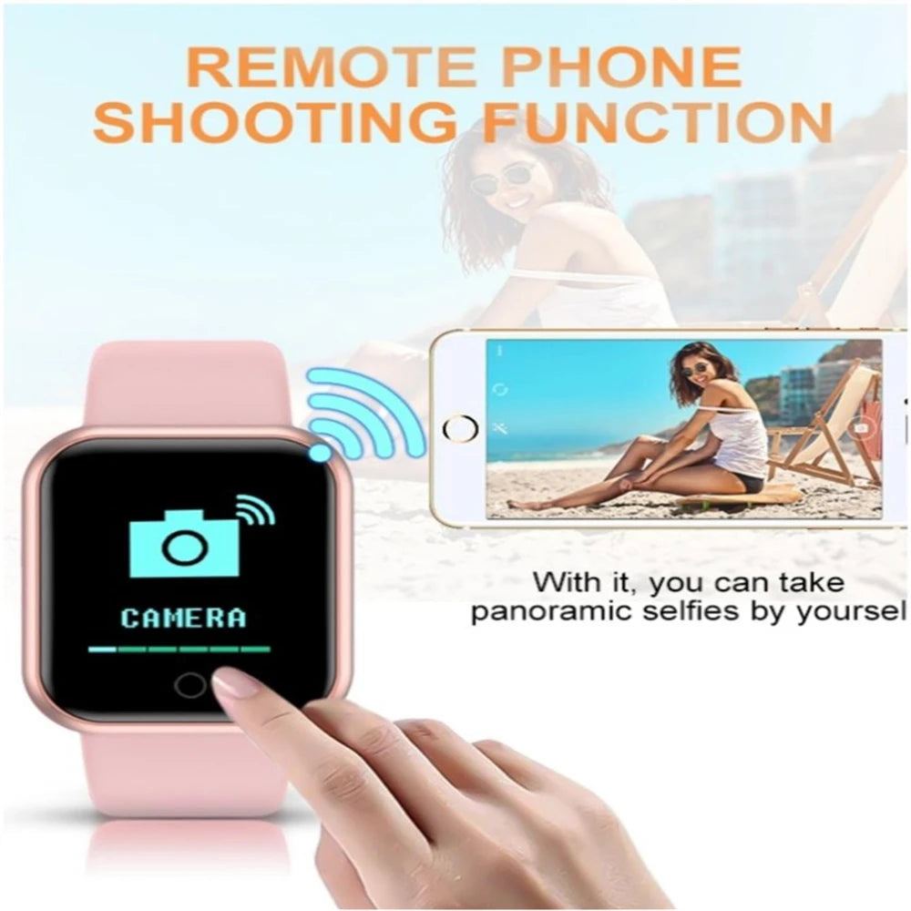 Montre connectée pour hommes et femmes — Montre bracelet Bluetooth, musique, sport, suivi santé, bracelet fitness, montre digitale
🚚 Livraison rapide en 8 à 12 jours ouvrés depuis la France FelizShop