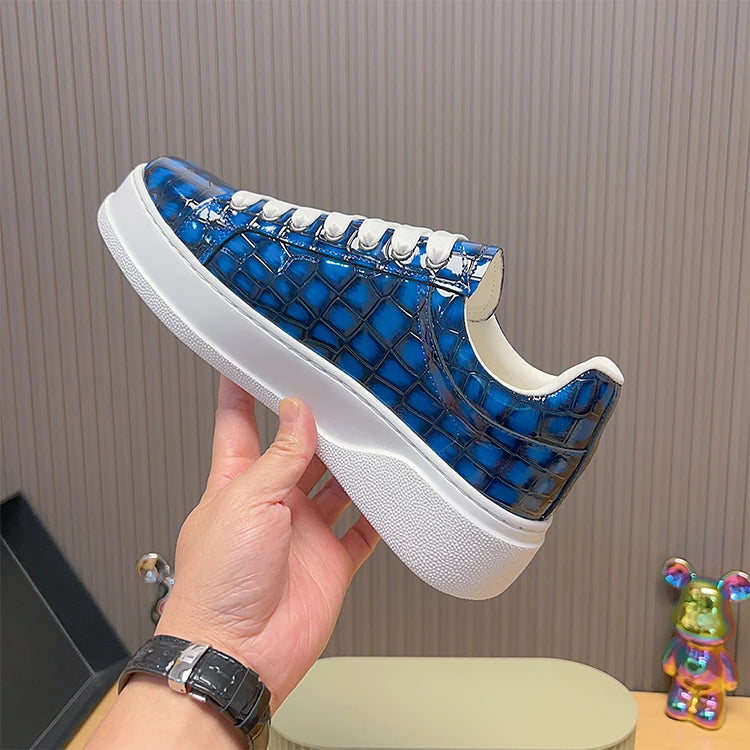 Baskets à plateforme à bout rond — Chaussures plates casual à lacets
🚚 Livraison rapide en 8 à 12 jours ouvrés depuis la France FelizShop