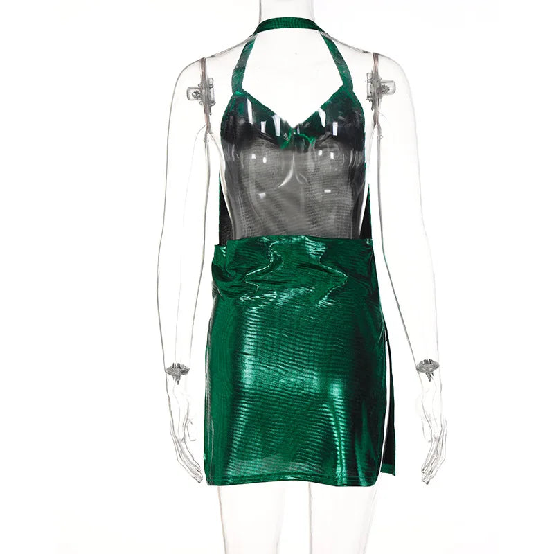 Robe courte élégante et sexy pour femme — Col noué, dos nu, décolleté orné de sequins — Robe de soirée, fête, danse
🚚 Livraison rapide en 8 à 12 jours ouvrés depuis la France FelizShop