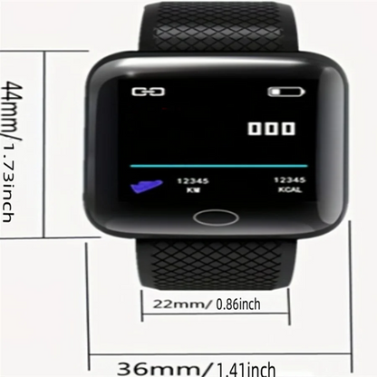 Montre connectée pour hommes et femmes — Montre bracelet Bluetooth, musique, sport, suivi santé, bracelet fitness, montre digitale
🚚 Livraison rapide en 8 à 12 jours ouvrés depuis la France FelizShop